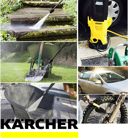 Máy rửa xe Karcher là sự lựa chọn của nhiều người dùng