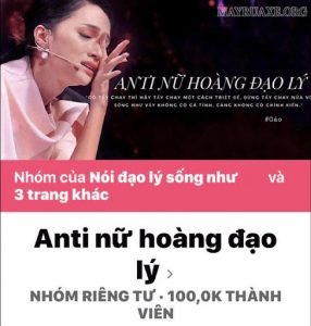 Group anti Hoa hậu Hương Giang với số lượng thành viên khủng