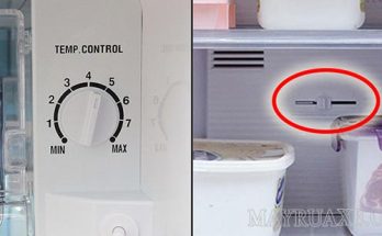 Điều chỉnh nút nhiệt độ không đúng dẫn đến tủ lạnh không làm lạnh được